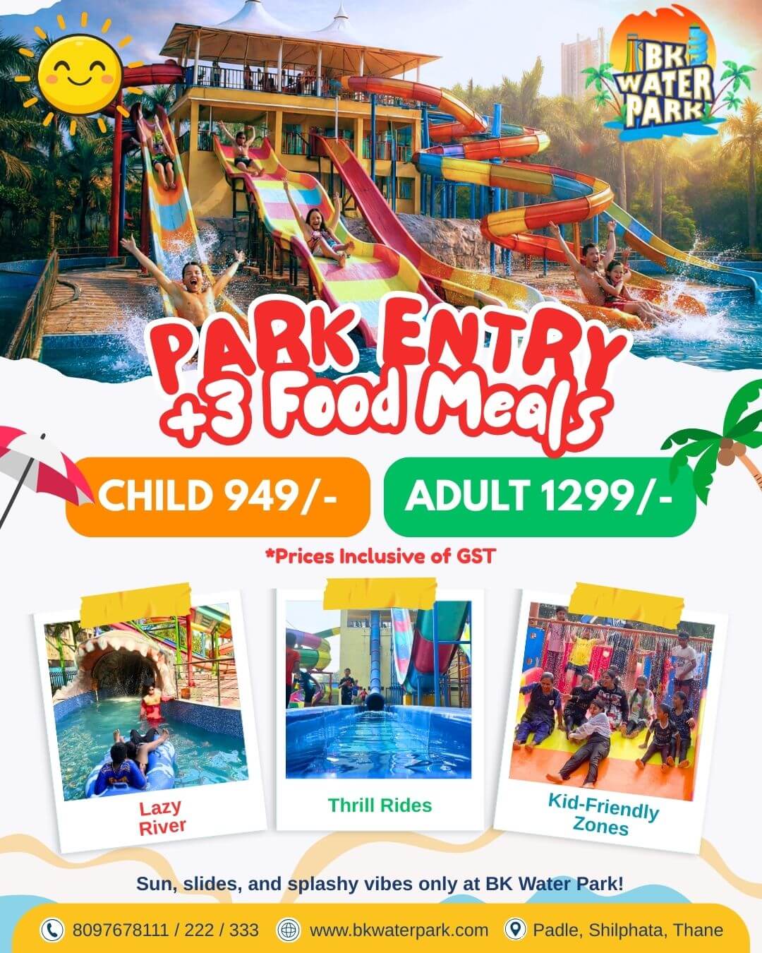 BK Waterpark Defence Offer